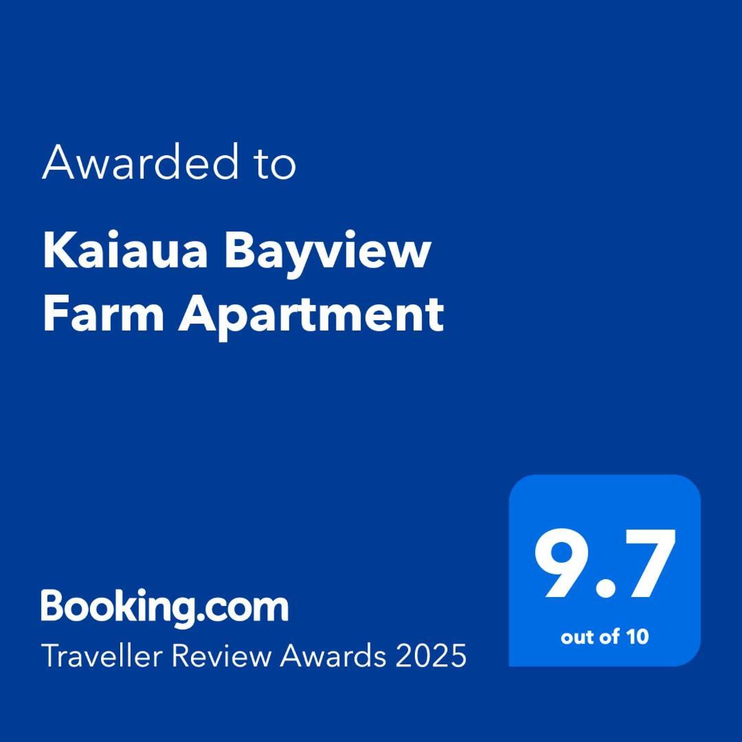 Kaiaua Bayview Farm Apartment Окленд Экстерьер фото